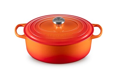 Foto 1 | Foto 1 | Olla Holandesa Ovalada Le Creuset Signature De Hierro Fundido Esmaltado 6 75 Qt - Venta Internacional.