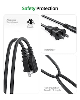 Foto 6 | Foto 6 | Cable De Corriente Alterna De 4.5 M Para Sony Ps5 Ps4 Ps3 Xbox Tv Impresora - Venta Internacional.