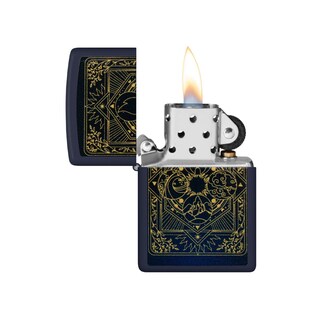 Foto 4 | Foto 4 | Encendedor De Bolsillo Zippo Elements Diseño Navy Mate - Venta Internacional.