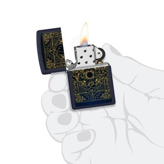 Foto 6 | Foto 6 | Encendedor De Bolsillo Zippo Elements Diseño Navy Mate - Venta Internacional.