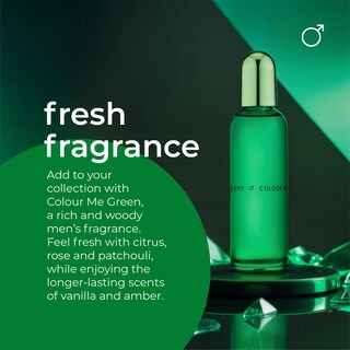 Foto 4 | Foto 4 | Perfume Colour Me Milton-lloyd Green Cologne Para Hombre 90 Ml - Venta Internacional.