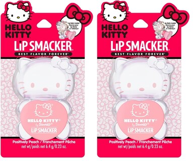 Foto 1 | Foto 1 | Lip Balm Lip Smacker Hello Kitty Sabor Durazno Gummy Paquete De 2 - Venta Internacional.
