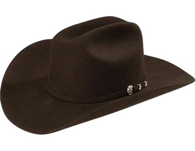 Foto 1 | Foto 1 | Sombrero Vaquero Stetson Corral 4x De Fieltro De Lana Color Chocolate Talla 7 1/8 - Venta Internacional.