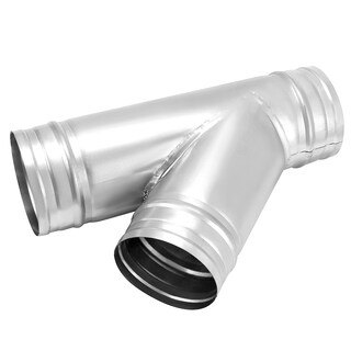 Foto 2 | Foto 2 | Divisor De Ductos Qwork 45 Grados 4 Pulgadas Metal 3 Vías Paquete De 2 - Venta Internacional.