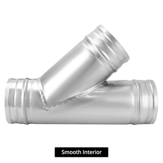 Foto 3 | Foto 3 | Divisor De Ductos Qwork 45 Grados 4 Pulgadas Metal 3 Vías Paquete De 2 - Venta Internacional.