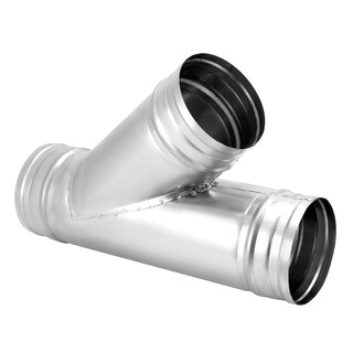 Foto 7 | Foto 7 | Divisor De Ductos Qwork 45 Grados 4 Pulgadas Metal 3 Vías Paquete De 2 - Venta Internacional.