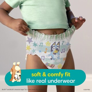 Foto 2 | Foto 2 | Pantalones Para Ir Al Baño Pampers Easy Ups Para Niños Y Niñas 4t-5t - Venta Internacional.