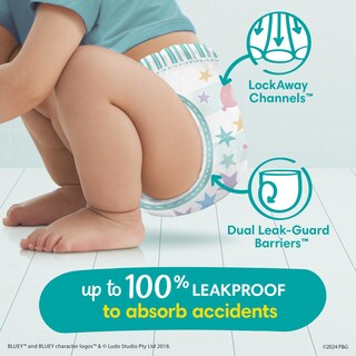 Foto 3 | Foto 3 | Pantalones Para Ir Al Baño Pampers Easy Ups Para Niños Y Niñas 4t-5t - Venta Internacional.