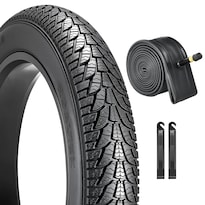 Neumático Fat Bike Fitense 20x4 Pulgadas Con Cámara Plegable Para Bicicleta Eléctrica - Venta Internacional.