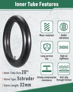 Foto 5 | Foto 5 | Neumático Fat Bike Fitense 20x4 Pulgadas Con Cámara Plegable Para Bicicleta Eléctrica - Venta Internacional.