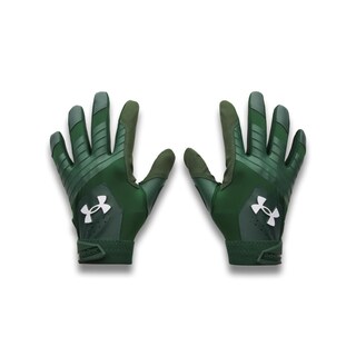 Foto 1 | Foto 1 | Guantes De Béisbol Under Armour Clean Up 301 Verde Bosque Talla S - Venta Internacional.