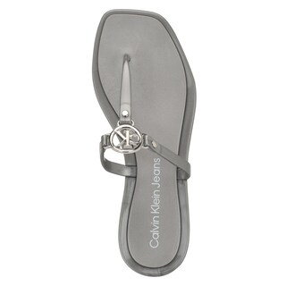 Foto 5 | Foto 5 | Sandalia Calvin Klein Edhen Para Mujer Plata Talla 6 - Venta Internacional.
