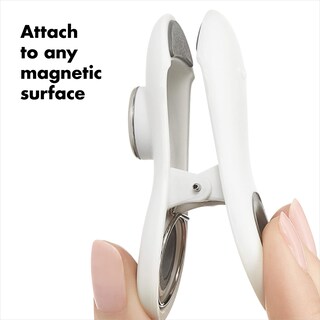 Foto 5 | Foto 5 | Pinzas Magnéticas Multiusos Oxo Good Grips Color Blanco (paquete De 4) - Venta Internacional.