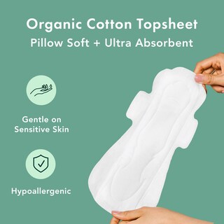 Foto 4 | Foto 4 | Toallas Femeninas Rael Con Cubierta De Algodón Orgánico Alta Absorción 20 Unidades - Venta Internacional.