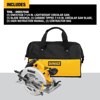 Foto 3 | Foto 3 | Sierra Circular Dewalt Dwe575sb 7-1/4 Pulgadas 15 A 120 V Con Cable - Venta Internacional.