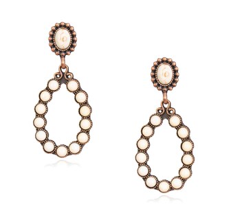 Foto 1 | Foto 1 | Pendientes Rústicos Couture Western Turquesa Rce-1048wt Para Mujeres - Venta Internacional.