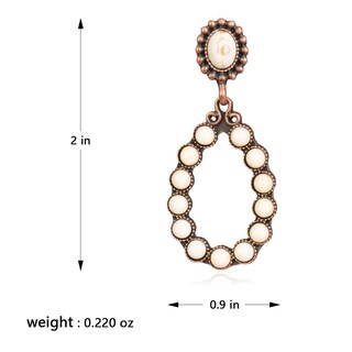 Foto 5 | Foto 5 | Pendientes Rústicos Couture Western Turquesa Rce-1048wt Para Mujeres - Venta Internacional.