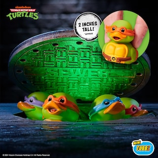 Foto 7 | Foto 7 | Figura De Pato De Goma De Colección Tubbz Mini Leonardo Tmnt - Venta Internacional.