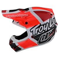 Casco Troy Lee Designs Se4 Poliacrilato Quattro Rojo/carbón - Venta Internacional.