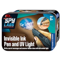 Bolígrafo De Tinta Invisible Thames & Kosmos De Spy Labs Con Luz Uv - Venta Internacional.