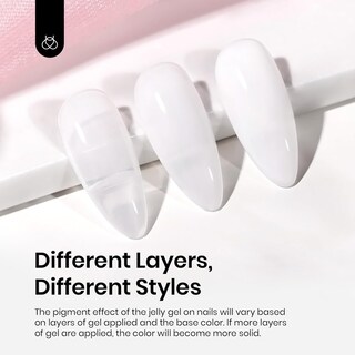 Foto 4 | Foto 4 | Set De Esmaltes De Gel Beetles Blanco Lechoso: Top Coat Y Base Coat 15ml - Venta Internacional.