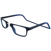Gafas De Lectura Clic Magnéticas Nashi S-xl Azul Oscuro 3.00 - Venta Internacional.