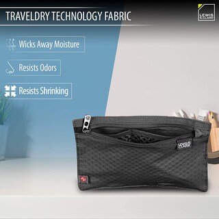 Foto 2 | Foto 2 | Riñonera De Viaje Con Bloqueo Rfid Lewis N. Clark Negra - Venta Internacional.