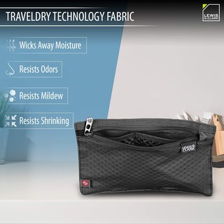 Foto 4 | Foto 4 | Riñonera De Viaje Con Bloqueo Rfid Lewis N. Clark Negra - Venta Internacional.