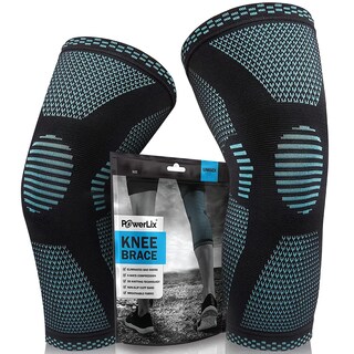 Foto 1 | Foto 1 | Manga De Compresión Para Rodilla Powerlix Para Dolor De Rodilla (par) - Venta Internacional.