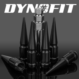 Foto 7 | Foto 7 | Tuercas De Rueda Con Punta Dynofit M12x1.5 De 85 Mm De Alto 20 Piezas Negras - Venta Internacional.