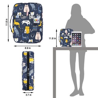 Foto 6 | Foto 6 | Estuche Para Lápices Youshares Con 220 Ranuras Organizadoras Para Lápices De Colores - Venta Internacional.