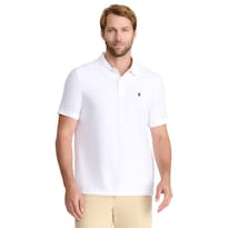 Camisa Polo Izod Advantage Performance Para Hombre Blanco Brillante - Venta Internacional.