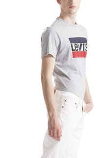 Foto 2 | Foto 2 | Remera Levi's 84 Sportswear Logo Gris Medio Para Hombre - Venta Internacional.