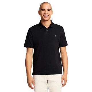 Foto 1 | Foto 1 | Camisa Polo Izod De Manga Corta Para Hombre En Negro - Venta Internacional.