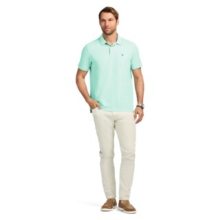 Foto 3 | Foto 3 | Camisa Polo Izod Advantage Performance Para Hombre Verde Huevo De Pájaro - Venta Internacional.