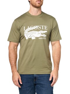 Foto 1 | Foto 1 | Remera Lacoste Para Hombre Con Cuello Redondo Y Manga Corta Ajuste Clásico - Venta Internacional.