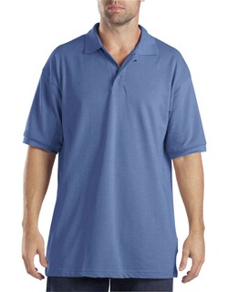 Foto 1 | Foto 1 | Camiseta Tipo Polo Dickies De Piqué De Manga Corta Para Hombre Azul Claro - Venta Internacional.
