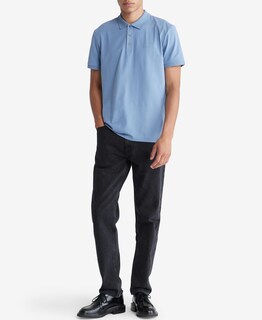 Foto 4 | Foto 4 | Polo Calvin Klein De Algodón Suave Con Logo Monograma Para Hombre - Venta Internacional.
