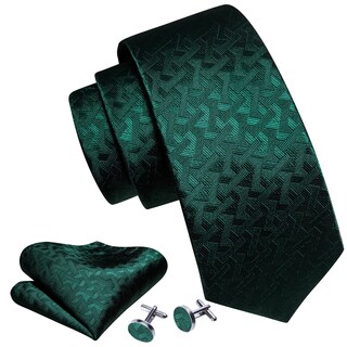 Foto 2 | Foto 2 | Conjunto De Corbata Barry.wang Clásica De Seda Para Hombre Bodas Y Negocios - Venta Internacional.