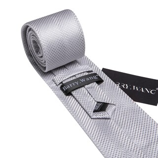 Foto 4 | Foto 4 | Set De Corbata Clásica De Seda Barry.wang Para Hombre Con Pañuelo De Bolsillo - Venta Internacional.