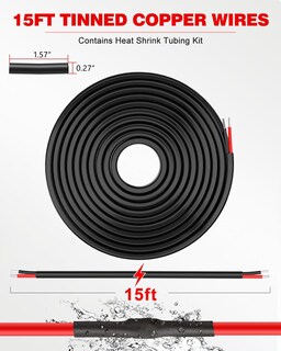 Foto 4 | Foto 4 | Cable Eléctrico Naoevo Calibre 14 2 Conductores 12 V 4 Mm² 4 5 M - Venta Internacional.