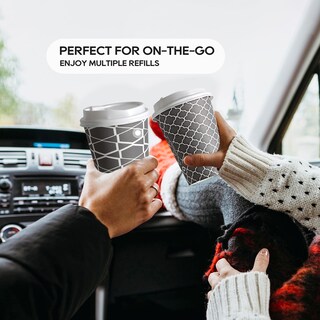 Foto 4 | Foto 4 | Juego De 100 Tazas De Café Desechables Jolly Party De 16 Onzas Con Tapas - Venta Internacional.