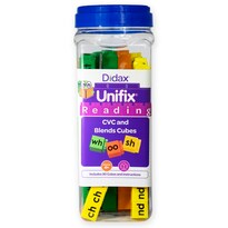 Set De Cubos Didax De Recursos Educativos Unifix Para Mezclas De Letras - Venta Internacional.