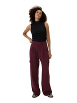 Pantalones Gap Mujer Easy Trouser Pinot Noir 796 Talla 12 Regular - Venta Internacional.