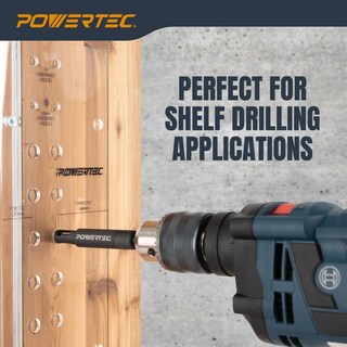 Foto 3 | Foto 3 | Broca Para Clavijas Powertec Autocentrante De Titanio 1/4'' Para Estantes - Venta Internacional.