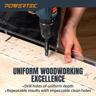 Foto 5 | Foto 5 | Broca Para Clavijas Powertec Autocentrante De Titanio 1/4'' Para Estantes - Venta Internacional.