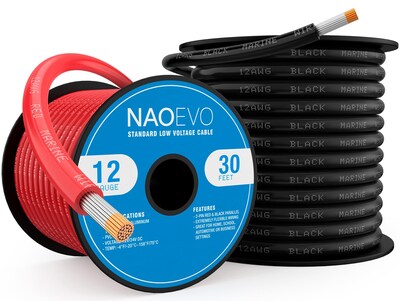 Foto 1 | Foto 1 | Cable Marino Naoevo Calibre 12 De Cobre Estañado Pvc 18 M Ip68 - Venta Internacional.