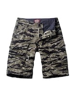 Bermudas Cargo Match Camuflaje Para Hombre #3204 Camuflaje Negro Talla 44 - Venta Internacional.