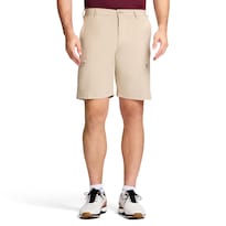 Bermuda Cargo Para Hombre Izod Golf Swing Flex Stretch Clásico Khaki - Venta Internacional.