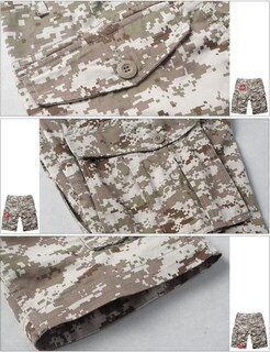 Foto 4 | Foto 4 | Bermudas Cargo Para Hombre Match Camuflaje Marrón Claro Talla 32 - Venta Internacional.